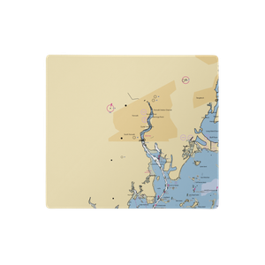 Coastwise Marine (Norwalk, CT) NOAA Chart  Gaming Mouse Pad