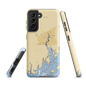 Norwalk Visitor's Dock (Norwalk, CT) NOAA Chart Samsung Phone Case