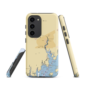 Sono Seaport Seafood (Norwalk, CT) NOAA Chart Samsung Phone Case