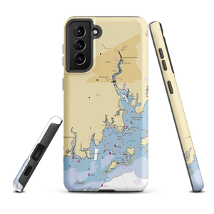 MarineMax Norwalk (Norwalk, CT) NOAA Chart Samsung Phone Case