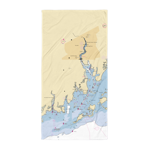 MarineMax Norwalk (Norwalk, CT) NOAA Chart Towel