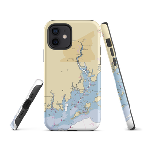 Rex Marine Center (Norwalk, CT) NOAA Chart  Tough iPhone Case