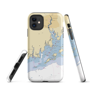 The Boatwork’s Marina (Norwalk, CT) NOAA Chart  Tough iPhone Case