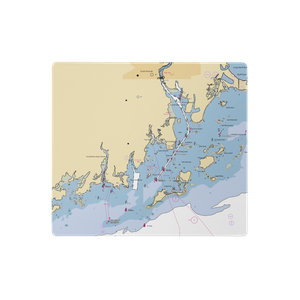 The Boatwork’s Marina (Norwalk, CT) NOAA Chart  Gaming Mouse Pad