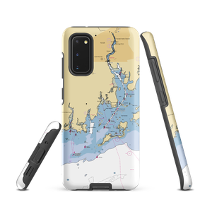 Norwalk Yacht Club (Norwalk, CT) NOAA Chart Samsung Phone Case