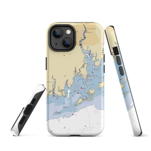 Norwalk Yacht Club (Norwalk, CT) NOAA Chart  Tough iPhone Case