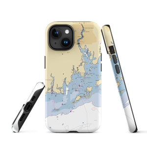 Norwalk Yacht Club (Norwalk, CT) NOAA Chart  Tough iPhone Case