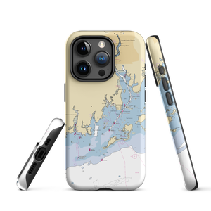 Norwalk Yacht Club (Norwalk, CT) NOAA Chart  Tough iPhone Case