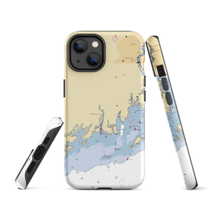 Five Mile River (Norwalk, CT) NOAA Chart  Tough iPhone Case