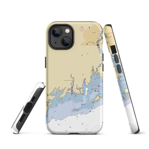 Five Mile River (Norwalk, CT) NOAA Chart  Tough iPhone Case