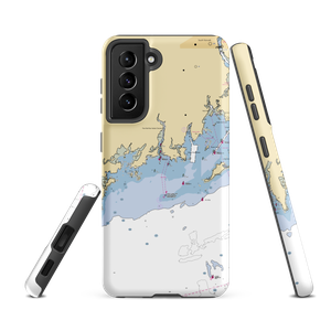 Rowayton Yacht Club (Norwalk, CT) NOAA Chart Samsung Phone Case