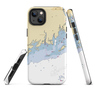 Rowayton Yacht Club (Norwalk, CT) NOAA Chart  Tough iPhone Case