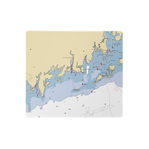 Rowayton Yacht Club (Norwalk, CT) NOAA Chart  Gaming Mouse Pad