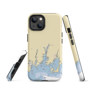 Drenckhahn Boat Basin (Redding Ridge, CT) NOAA Chart  Tough iPhone Case