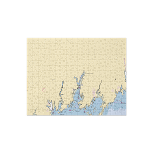 Drenckhahn Boat Basin (Redding Ridge, CT) NOAA Chart Jigsaw Puzzle