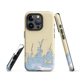 Albin Marine (Redding Ridge, CT) NOAA Chart  Tough iPhone Case