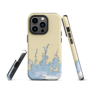 Greenwich Water Club (Redding Ridge, CT) NOAA Chart  Tough iPhone Case