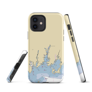 Greenwich Waterside Marina (Redding Ridge, CT) NOAA Chart  Tough iPhone Case