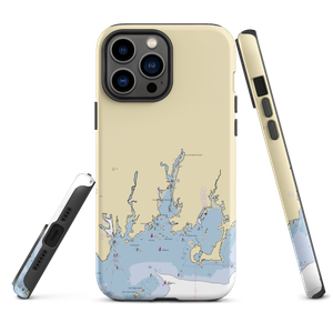 Palmer Point Marina (Redding Ridge, CT) NOAA Chart  Tough iPhone Case