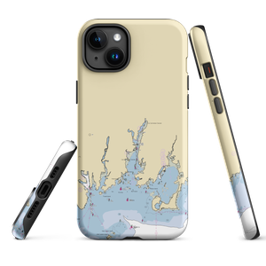 Palmer Point Marina (Redding Ridge, CT) NOAA Chart  Tough iPhone Case