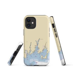 Cos Cob Marina (Redding Ridge, CT) NOAA Chart  Tough iPhone Case