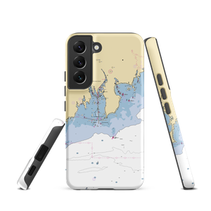 Riverside Yacht Club (Redding Ridge, CT) NOAA Chart Samsung Phone Case