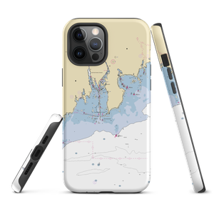 Riverside Yacht Club (Redding Ridge, CT) NOAA Chart  Tough iPhone Case