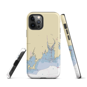 Hinckley Yacht Services - Stamford (Stamford, CT) NOAA Chart  Tough iPhone Case