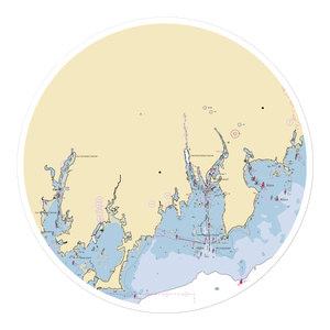 Hinckley Yacht Services - Stamford (Stamford, CT) NOAA Chart Sticker