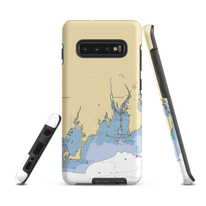 The Ponus Yacht Club (Stamford, CT) NOAA Chart Samsung Phone Case