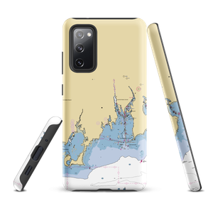 The Ponus Yacht Club (Stamford, CT) NOAA Chart Samsung Phone Case