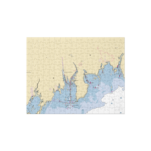 Harbor Point East Marina (Stamford, CT) NOAA Chart Jigsaw Puzzle