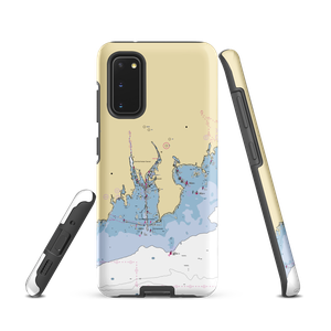 Schooner Cove Yacht Association (Stamford, CT) NOAA Chart Samsung Phone Case