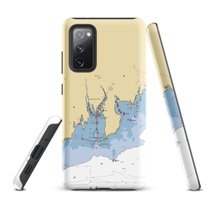 Safe Harbor Yacht Haven (Stamford, CT) NOAA Chart Samsung Phone Case