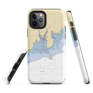 Stamford Yacht Club (Stamford, CT) NOAA Chart  Tough iPhone Case