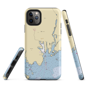 Grass Island Marina (Greenwich, CT) NOAA Chart  Tough iPhone Case