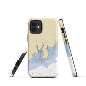 Halloween Yacht Club (Stamford, CT) NOAA Chart  Tough iPhone Case