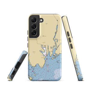 Greenwich Boat & Yacht Club (Greenwich, CT) NOAA Chart Samsung Phone Case