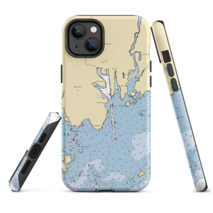 Indian Harbor Yacht Club (Greenwich, CT) NOAA Chart  Tough iPhone Case