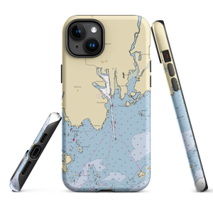 Indian Harbor Yacht Club (Greenwich, CT) NOAA Chart  Tough iPhone Case