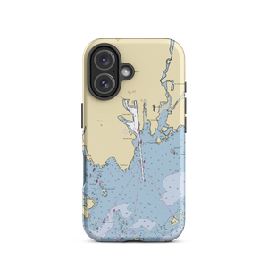 Indian Harbor Yacht Club (Greenwich, CT) NOAA Chart  Tough iPhone Case