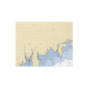 Cove Island Park Marina (Stamford, CT) NOAA Chart Jigsaw Puzzle