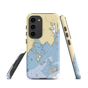 Belle Haven Yacht Club (Greenwich, CT) NOAA Chart Samsung Phone Case