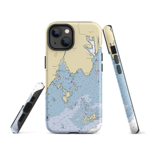 Belle Haven Yacht Club (Greenwich, CT) NOAA Chart  Tough iPhone Case