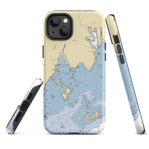 Belle Haven Yacht Club (Greenwich, CT) NOAA Chart  Tough iPhone Case