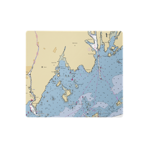 Belle Haven Yacht Club (Greenwich, CT) NOAA Chart  Gaming Mouse Pad