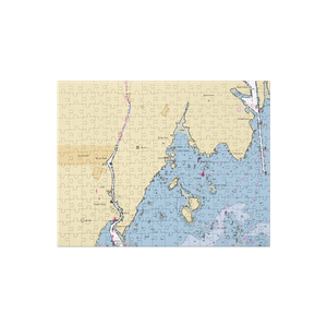 Byram Marina (Port Chester, NY) NOAA Chart Jigsaw Puzzle