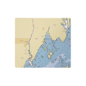 Byram Marina (Port Chester, NY) NOAA Chart  Gaming Mouse Pad