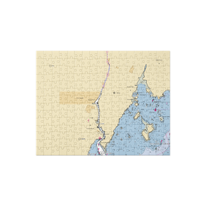 Catalano & Sons (Port Chester, NY) NOAA Chart Jigsaw Puzzle