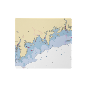 Noroton Yacht Club (Stamford, CT) NOAA Chart  Gaming Mouse Pad